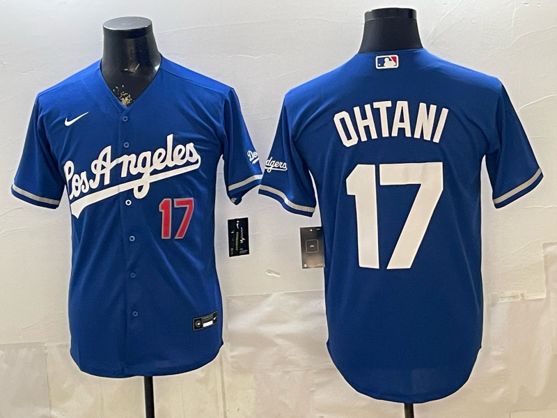 Men Los Angeles Dodgers #17 Ohtani blue Game 2026 Nike MLB Jersey 4014002